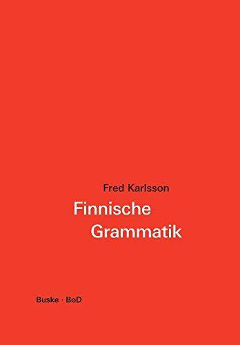 Finnische Grammatik von Buske Helmut Verlag GmbH
